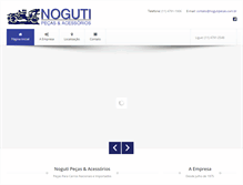 Tablet Screenshot of nogutipecas.com.br